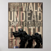 歩くとゾンビ ポスター (正面)