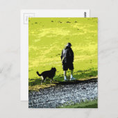 歩くとフレンド ポストカード (正面/裏面)