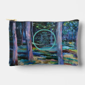 歩くと神の祈り書ロザリオ アクセサリーポーチ (正面)