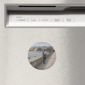 歩くのまわりにザポートビルバオ，スペイン冷蔵庫 マグネット (インサイチュ (食洗機))