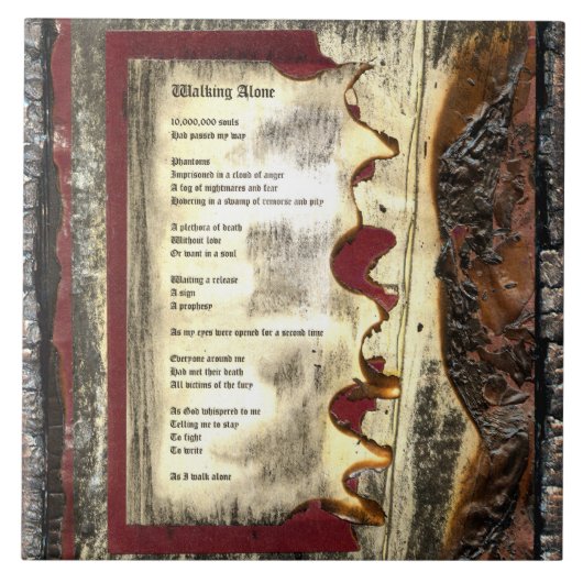 歩くのみ タイル (正面)