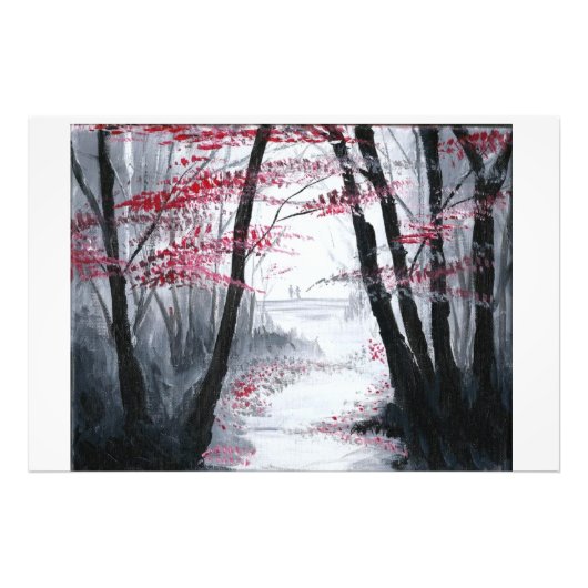 歩くのみ フォトプリント            (正面)