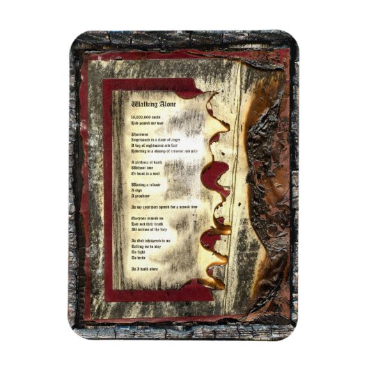 歩くのみ マグネット (縦)