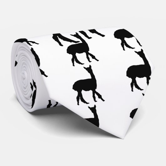 歩くのアルパカ ネクタイ (ロール)