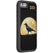 歩くのカラスおよびすごい満月 Case-Mate iPhoneケース (裏面/右)