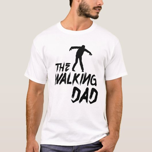 歩くのパパ Tシャツ (正面)