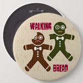 歩くのパン 缶バッジ (正面&裏面)