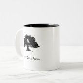 歩くのルーシーのマグ ツートーンマグカップ (正面左)