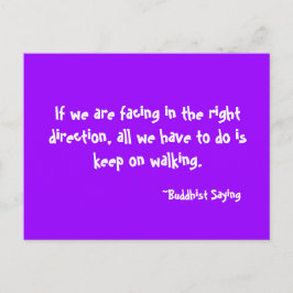 歩くの郵便はがきで保って下さい ポストカード