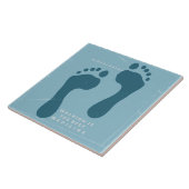 歩くは医学最高ののヒポクラテス引用文 タイル (側面)