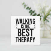 歩くは最高のセラピー引用文 招待状 (スタンド正面)