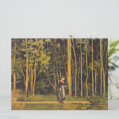 歩くアットフォレストエッジ(by Ferdinand Hodler) カード (スタンド正面)