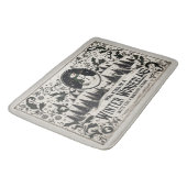 歩くインウィンターワンダーランド雪だるま バスマット (アングル)