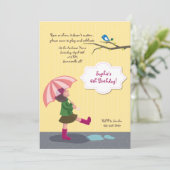 歩くインザレイン招待状 招待状 (スタンド正面)