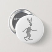 歩くウサギ 缶バッジ (正面&裏面)