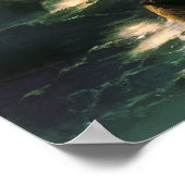 歩くオンウォーター、イヴァンアイヴァゾフスキープリント ポスター (角)