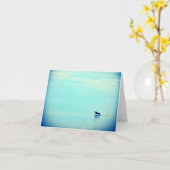 歩くオンウォーターNotecards カード (黄色い花)