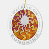 歩くオンサンシャイン セラミックオーナメント (左)