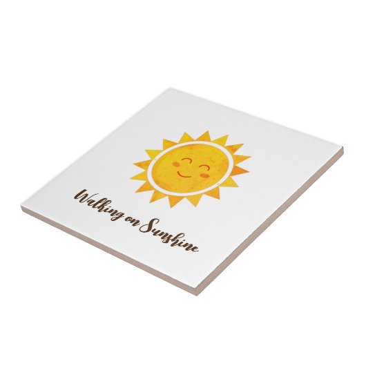 歩くオンサンシャイン タイル (側面)