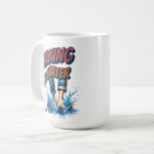 歩くオン水 – MATTHEW 14:29 コーヒーマグカップ (正面左)