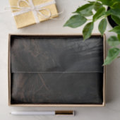 歩くオールドブラックとオレンジタイガーのシュールレアルな森 薄葉紙 (ギフト)