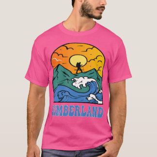 歩くカンバーランドハイキングパスウェイとリ Tシャツ