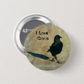 歩くクロウ 缶バッジ (正面&裏面)