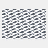 歩くゲーターラッピング紙シート ラッピングペーパーシート (正面3)