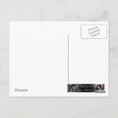 歩くザキャッツハロウィンウィッチポストカード ポストカード (裏面)