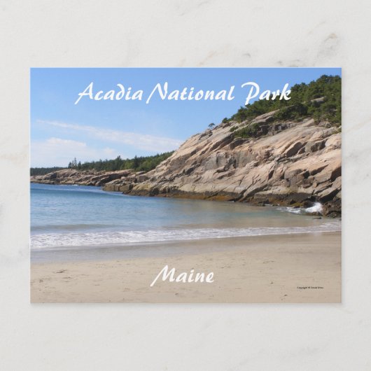 歩くザシーショア ポストカード (正面)