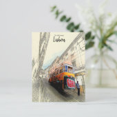 歩くザトラム – リスボン,ポルトガル ポストカード (スタンド正面)