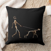 歩くザドッグスケルトン枕 クッション (ブランケット)