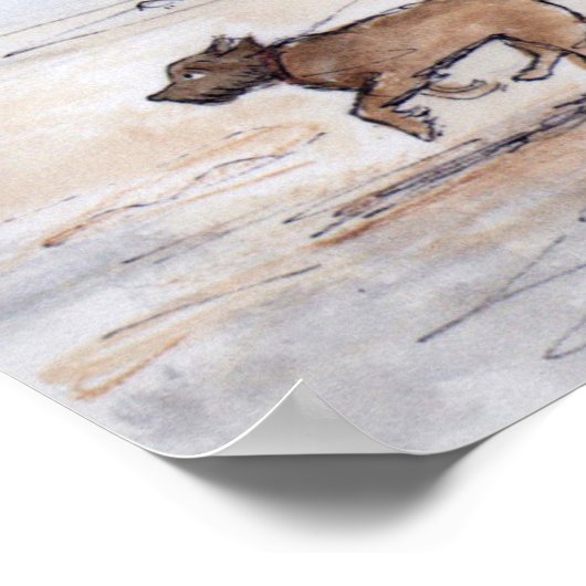 歩くザドッグ – 01 ポスター (角)