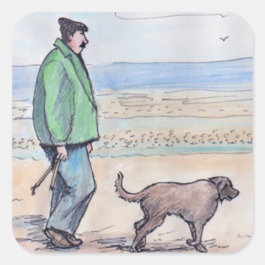 歩くザドッグ – 06 スクエアシール (正面)