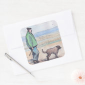 歩くザドッグ – 06 スクエアシール (封筒)