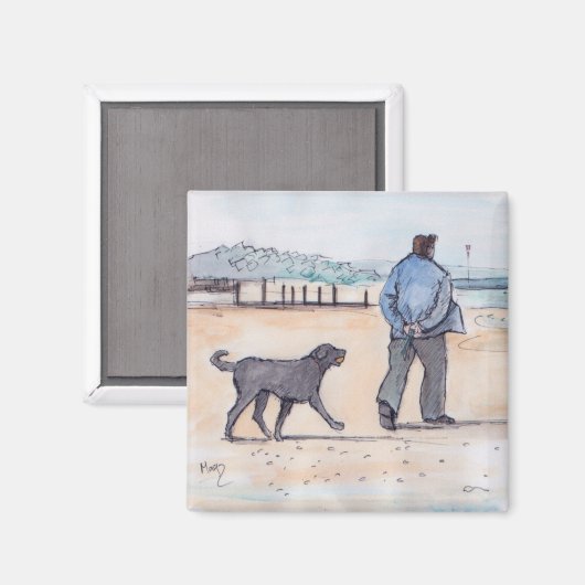 歩くザドッグ – 07 マグネット (正面/裏面)