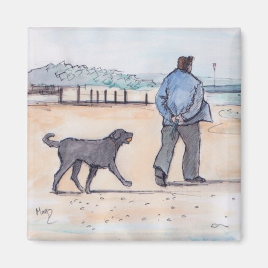 歩くザドッグ – 07 マグネット (正面)