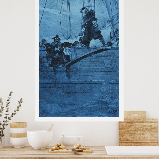 歩くザプランク ポスター (キッチン)