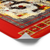 歩くシェンゲンからフリブールポスター ポスター (角)