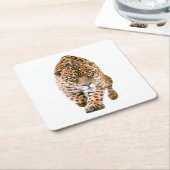 歩くジャガーアイズ スクエアペーパーコースター (アングル)