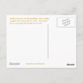 歩くスティック葉書 ポストカード (裏面)