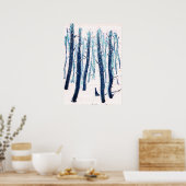 歩くスルー・スノイ・フォレスト ポスター (キッチン)