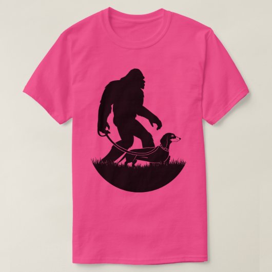 歩くダシュント Tシャツ (デザイン正面)