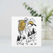 歩くハイキングマウンテン登山 カード (スタンド正面)