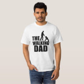 歩くパパおかしなシャツ Tシャツ (正面フル)