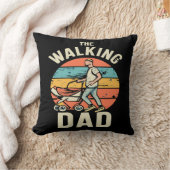 歩くパパ クッション (ブランケット)