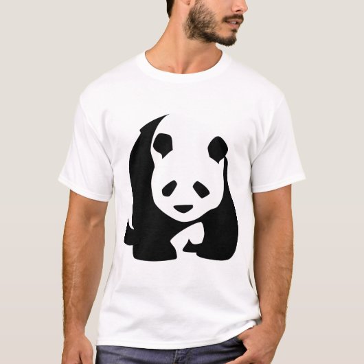 歩くパンダ Tシャツ (正面)