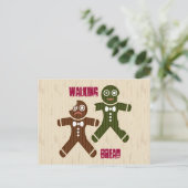 歩くパン ポストカード (スタンド正面)