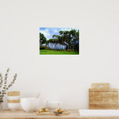 歩くパームツリーズインハワイ ポスター (キッチン)