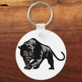 歩くヒョウ キーホルダー (正面)